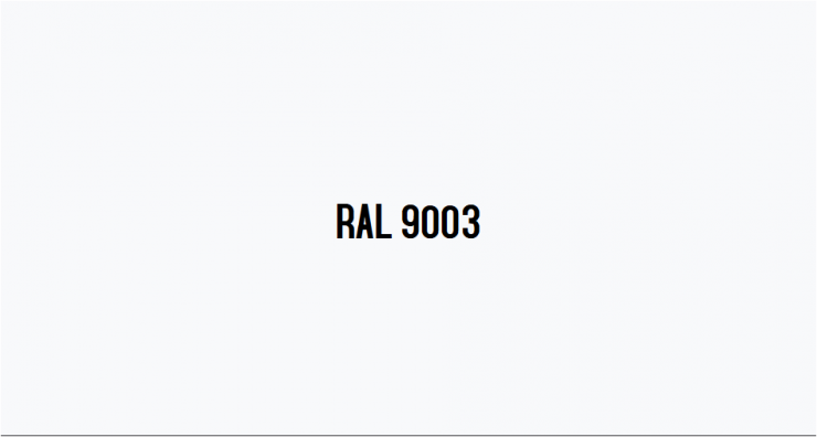 RAL 9003