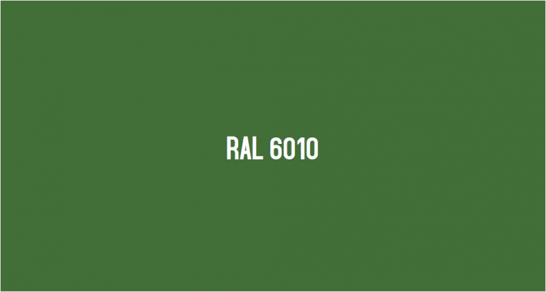 RAL 6010 | Nuancier RAL