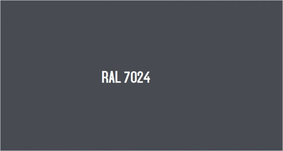 7024 Color RAL 7024 | Nuancier RAL